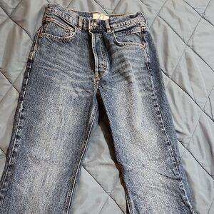 FREE PEOPLE We The Free French Girl Flare Jeans Size 27